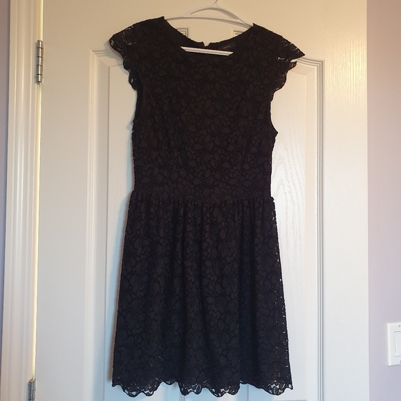 Black Talula Mini Dress Size 2 - Picture 6 of 6